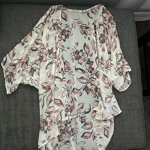 Lightweight Floral Print Cover